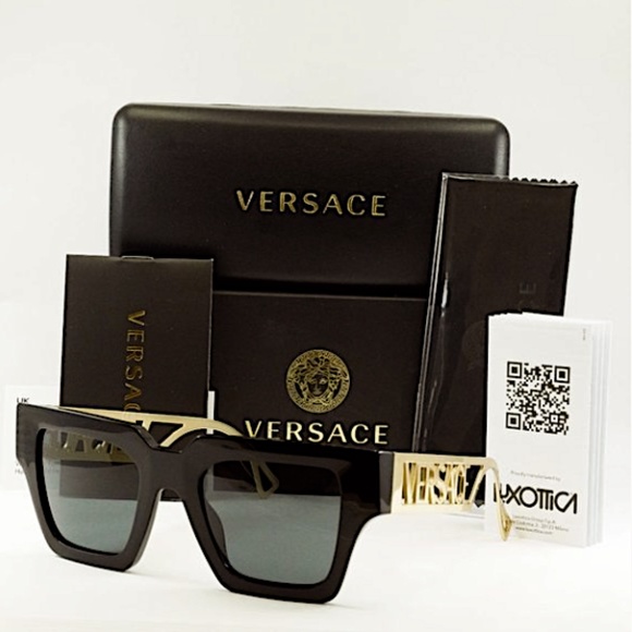Versace Square Sunglasses, 50mm main image 5